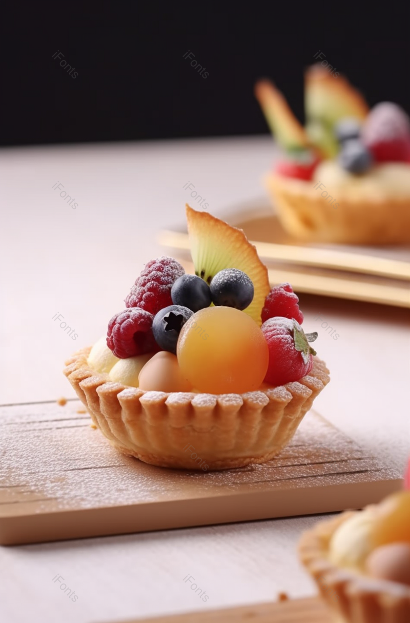 水果挞Fruit,Tart下午茶甜点点心水果蛋挞餐饮美食食品实拍图像摄影,高清,摄影图,摄影图片,图片大全,摄影图免费下载